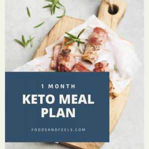 1 month keto meal plan