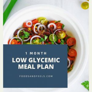 Low glycemic meal plan