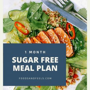 1 month sugar free meal plan