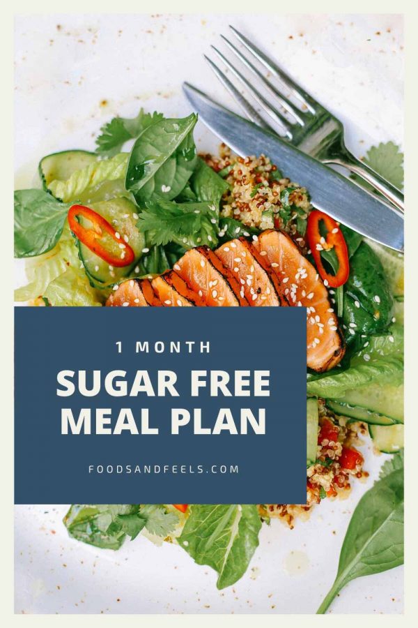 1 month sugar free meal plan