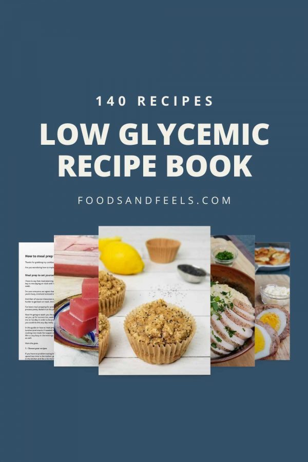 low glycemic and blood sugar balancing recipe book