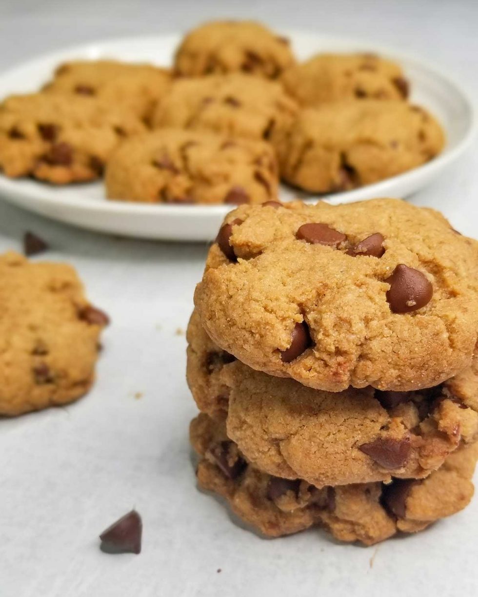 Paleo Cassava Flour Chocolate Chip Cookies (Soft & Chewy)