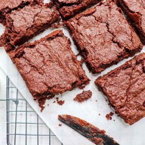 cut up brownies