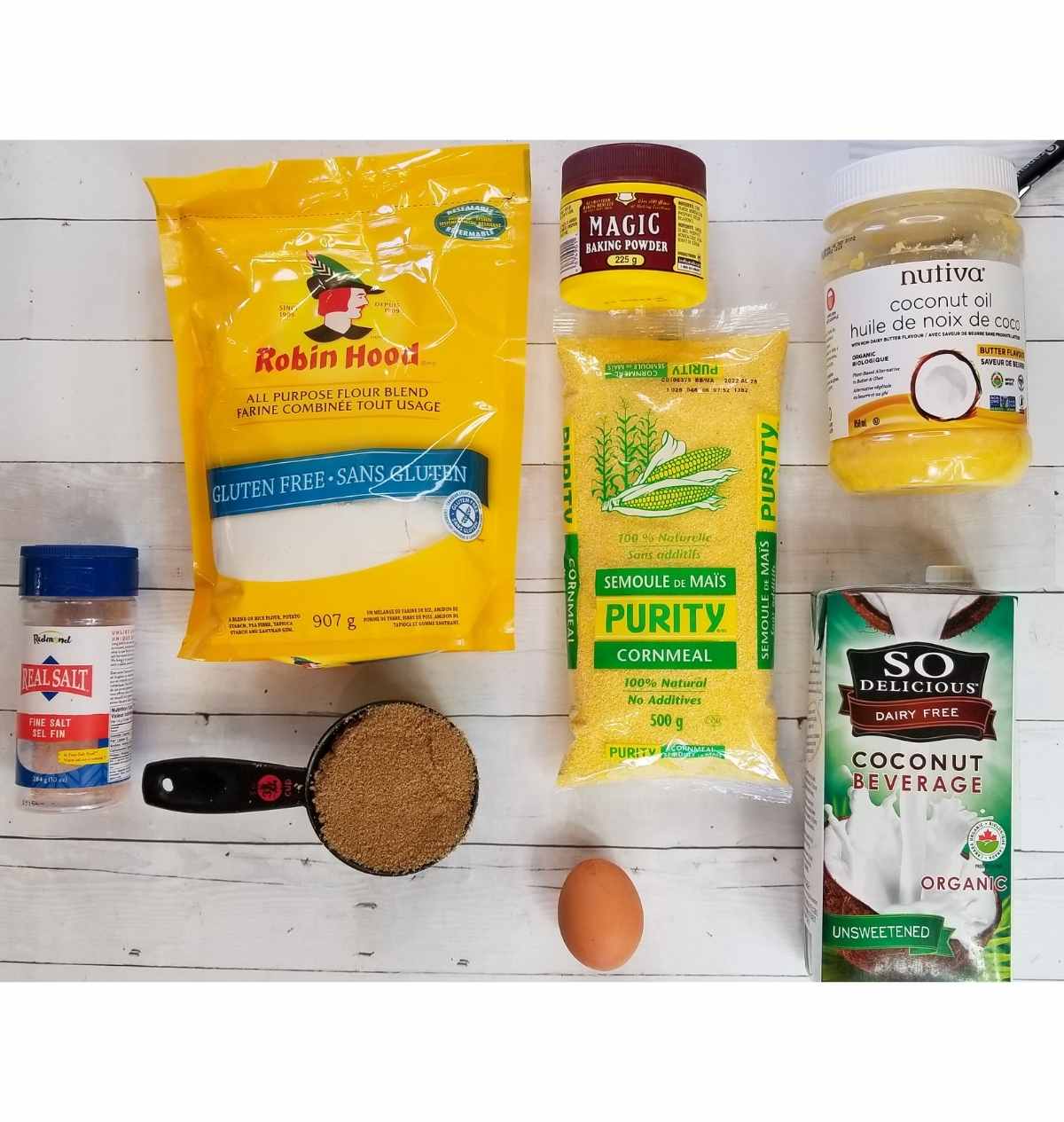 gluten free dairy free cornbread ingredients