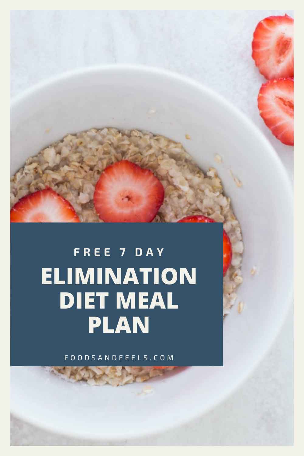 elimination diet meal plan cover