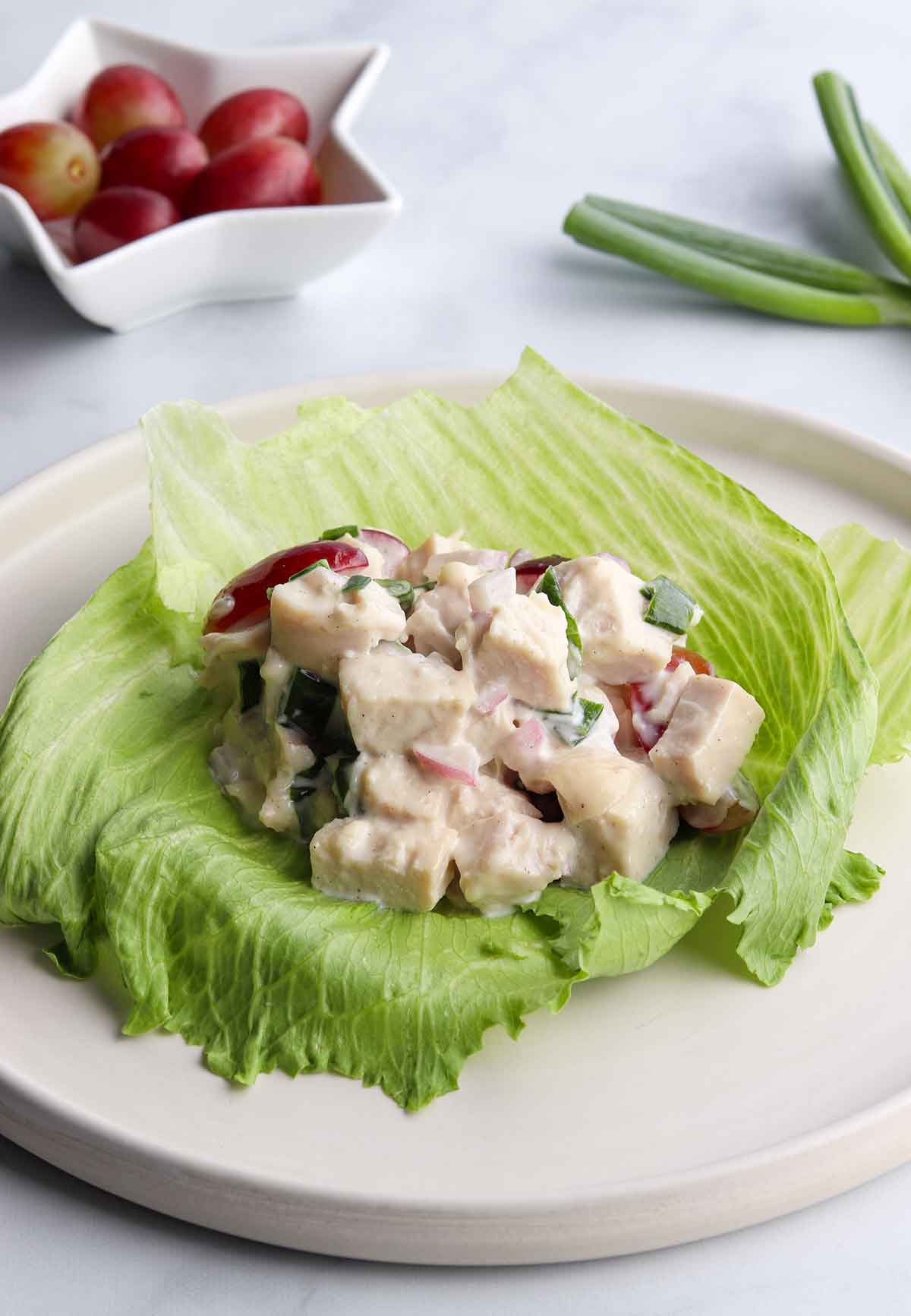 Chicken salad wrap