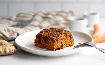 Carrot, Apple & Ginger Tiger Nut Flour Cake