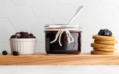 Haskap Berry Jam Recipe (Sugar Free)
