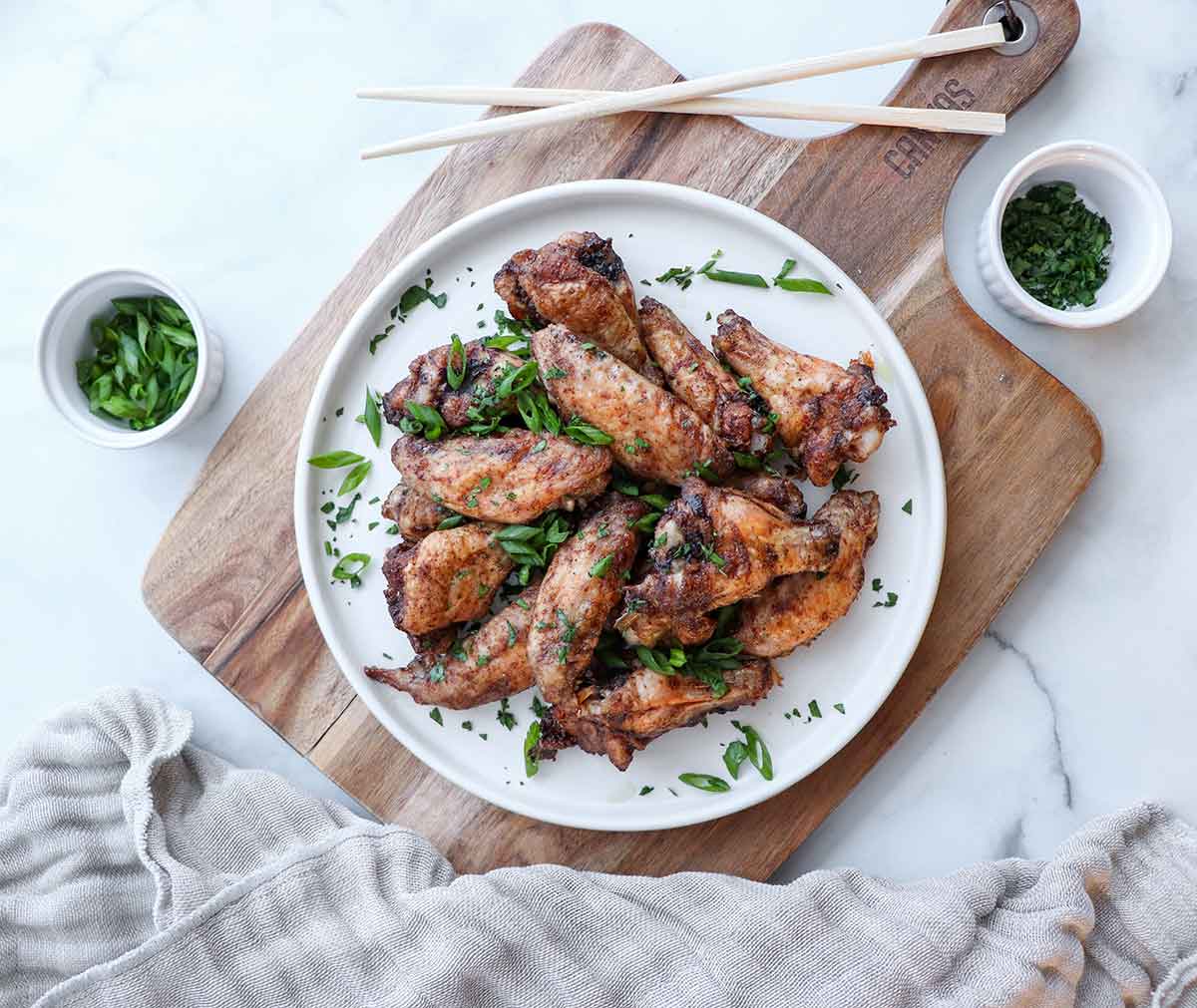 Chinese Five Spice Chicken Wings Recipe (Candida Diet)