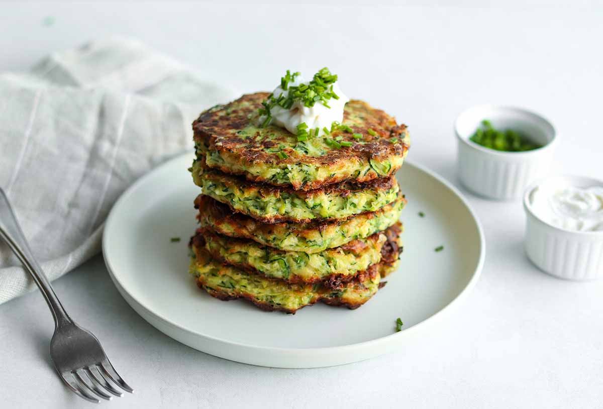 Gluten Free Zucchini Fritters Recipe