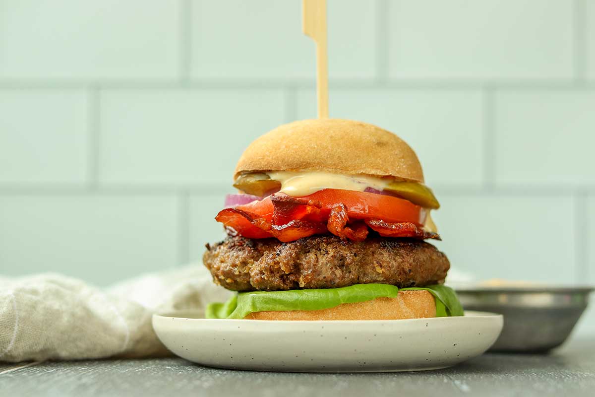 Juicy Loaded Moose Burger Recipe