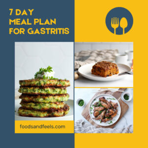 gastritis meal plan cover page