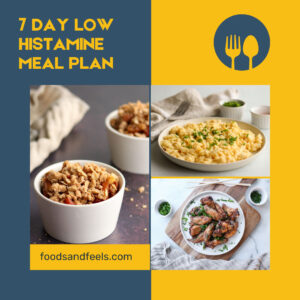 cover image showing 3 low histamine food photos